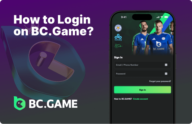 Login Process for BC Game